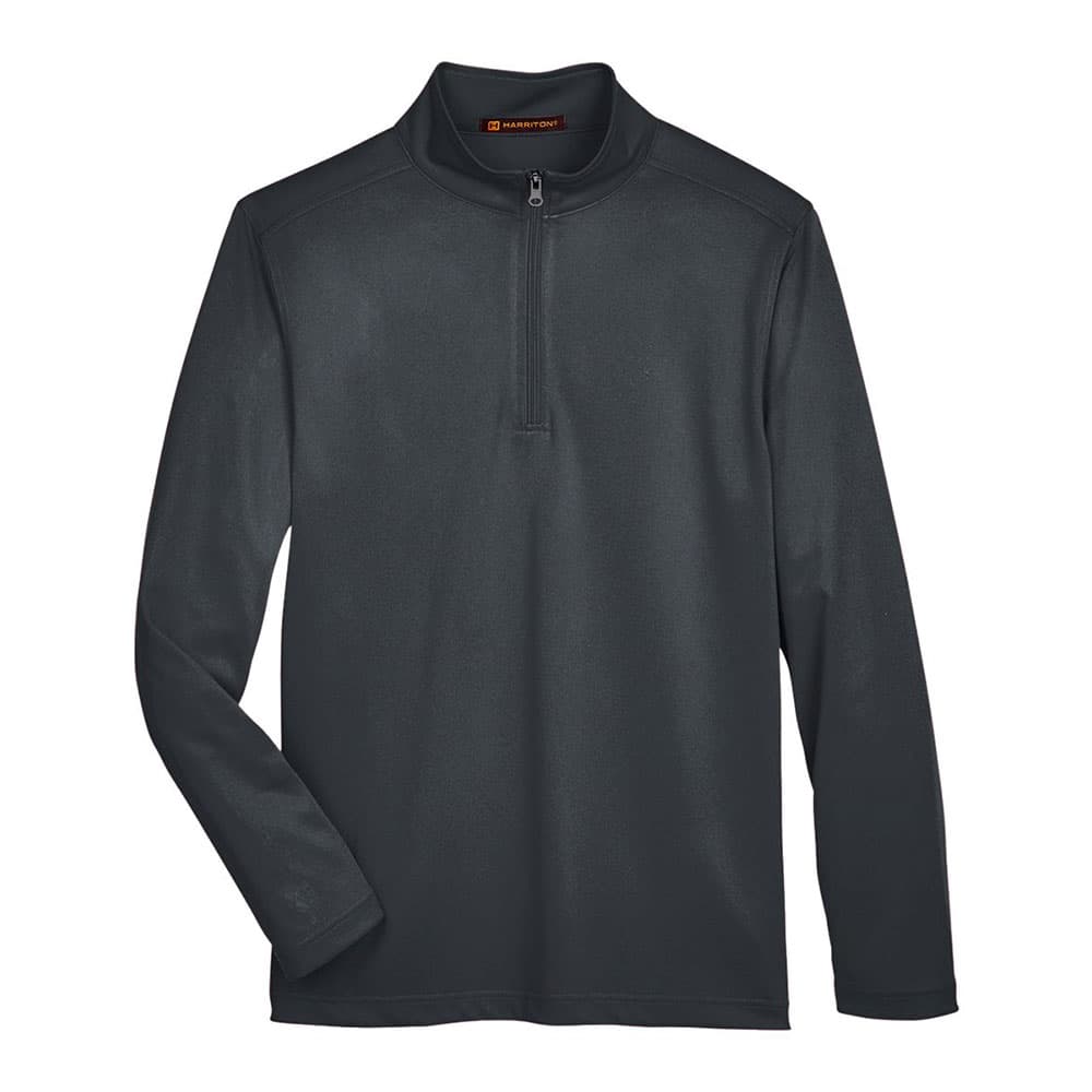 CUSTOM HARRITON MENS ADVANTAGE SNAG PROTECTION PLUS QUARTER-ZIP PULLOVER